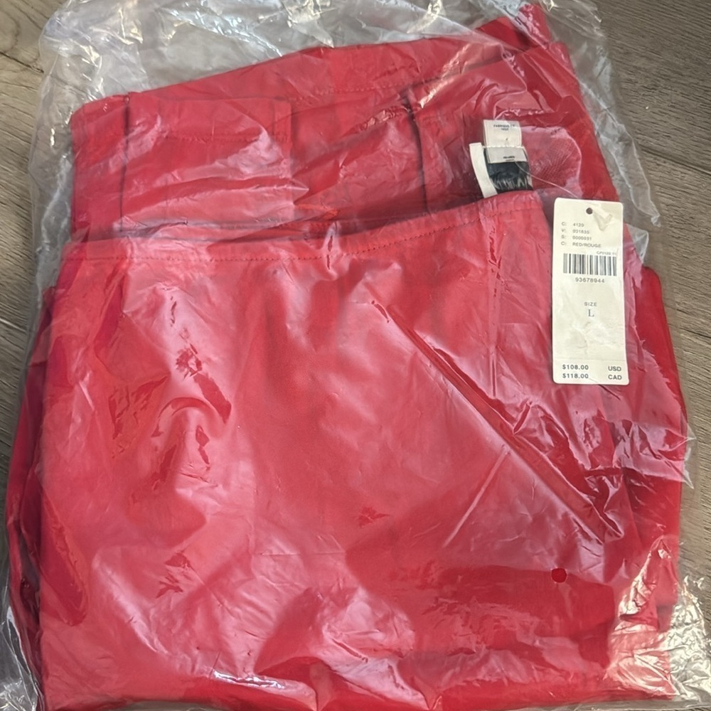 NWT! Anthropologie Red Maeve Bow Midi Pencil Skirt - Multiple 🥐 - Picture 8 of 8